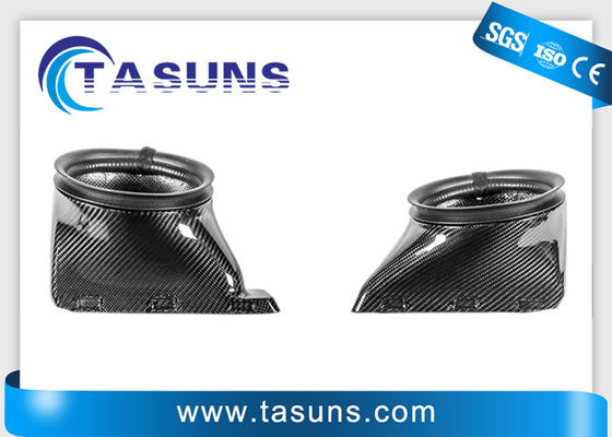 qualidade  CE Carbon Fiber Intake Front Bumper Intake Hole Air Duct Cover fábrica