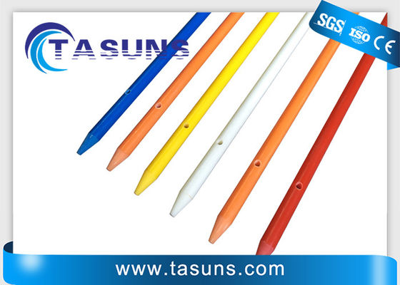 qualidade  Round Pre Drilled Pultruded Fiberglass Rod Electric Fence Posts Rods fábrica