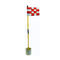 Vara Polo do alinhamento do golfe de Rod Solid Fiberglass Rods For da fibra de vidro do OEM Pultruded